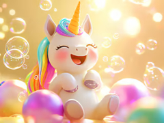 Gioco Jigsaw Puzzle: Unicorn Bubble Fun