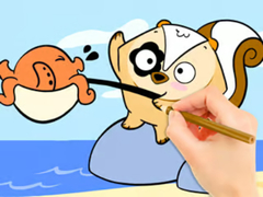 Gioco Coloring Book: Fishing Surprise