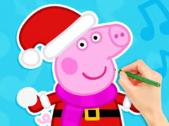 Gioco Coloring Book: Peppa Pig Snowman