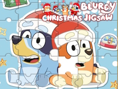 Gioco Bluey Christmas Jigsaw