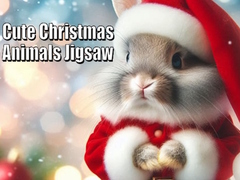 Gioco Cute Christmas Animals Jigsaw