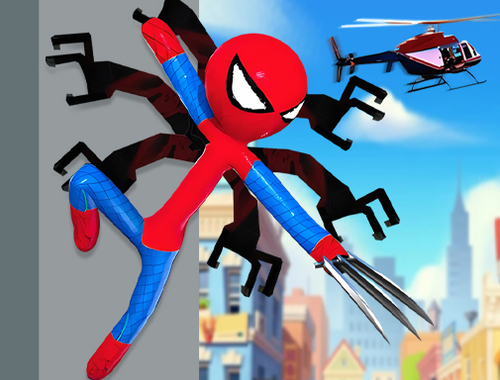 Gioco Battaglia nel parco tematico Spiderlox 