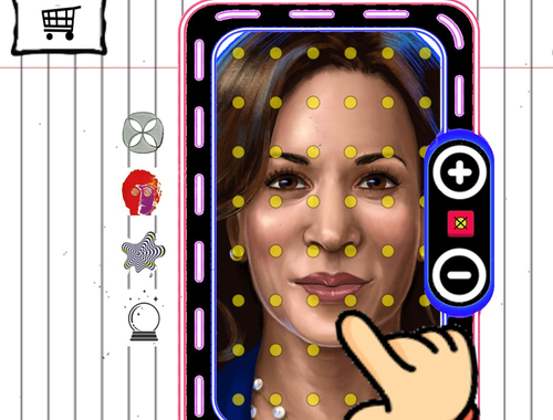 Gioco Ricerca sulle facce buffe 