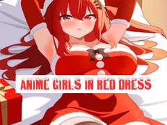 Gioco Anime Girls In Red Dress Tile Puzzle