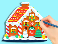 Gioco Coloring Book: Gingerbread Hut