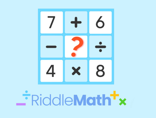 Gioco Matematica degli enigmi .