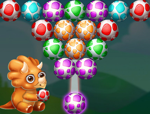 Gioco Spara uova di dinosauro .