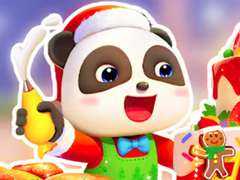 Gioco Jigsaw Puzzle: Baby Panda Christmas Chef