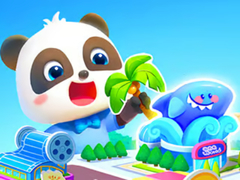 Gioco Jigsaw Puzzle: Baby Panda's Dream Town