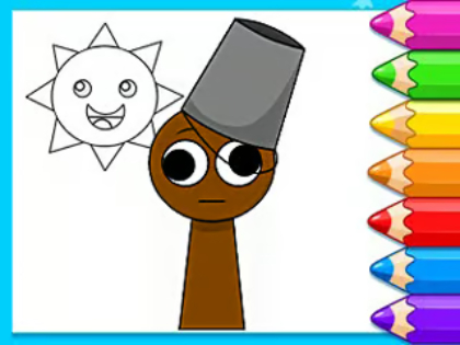 Gioco Libro da colorare: Sprunki Brud 