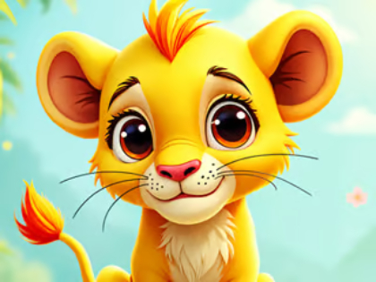 Gioco Puzzle: Baby Simba 
