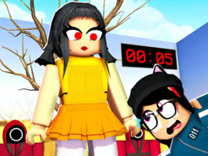 Gioco Jigsaw Puzzle: gioco di calamari VS Roblox .