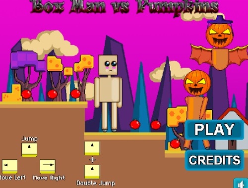 Gioco Box Man contro le zucche .
