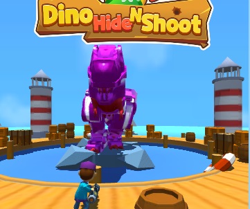 Gioco Dino Nasconditi e Spara .