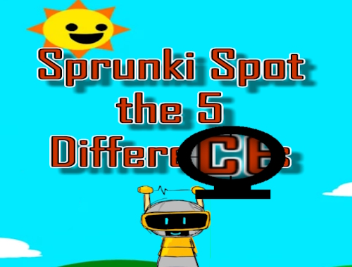 Gioco Sprunki Trova le 5 differenze .