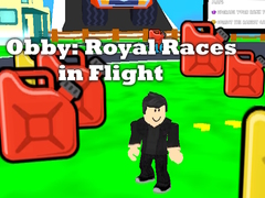 Gioco Obby: Royal Races in Flight