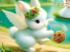 Gioco Jigsaw Puzzle: Angel Bunny