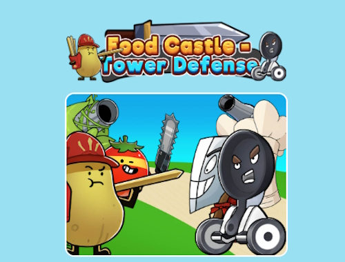 Gioco Castello del cibo - Difesa della torre .