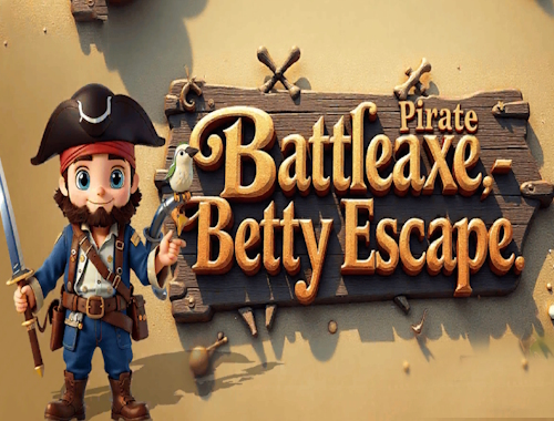 Gioco Fuga di Betty con l'ascia da battaglia pirata .
