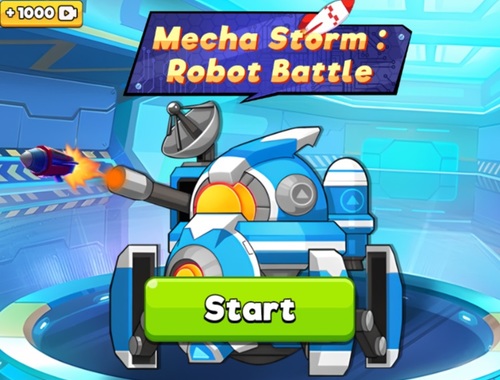 Gioco Battaglia tra robot Mecha Storm .