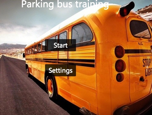 Gioco Formazione sul parcheggio degli autobus .
