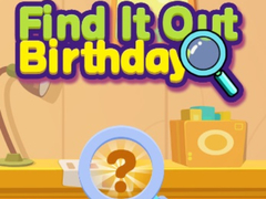 Gioco Find It Out Birthday