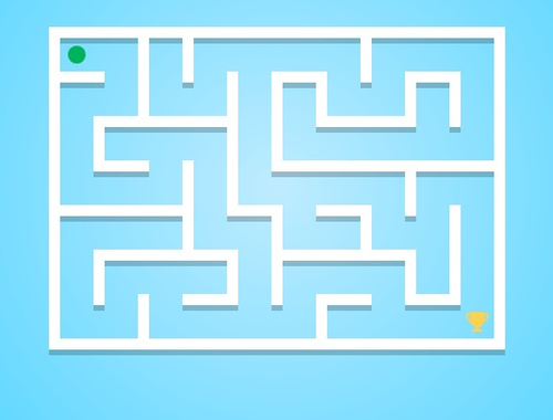 Gioco Gioca al labirinto .