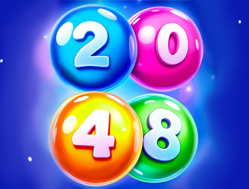 Gioco 2048 palline di abbinamento .