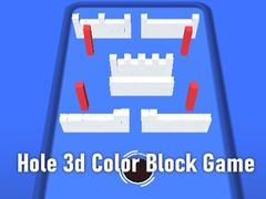 Gioco Hole 3d Color Block Game