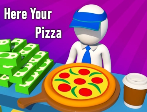 Gioco Ecco la tua pizza .
