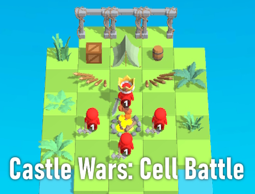 Gioco Castle Wars: Cell Battle.