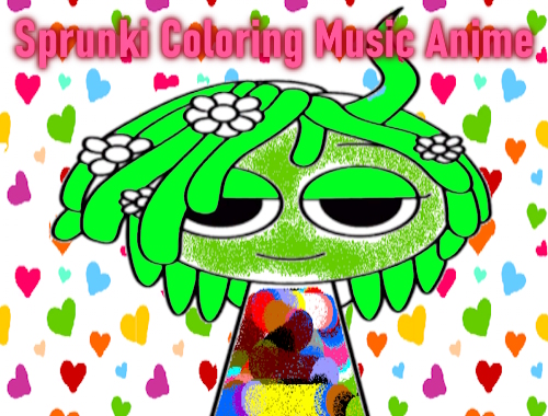Gioco Sprunki Coloring Music Anime