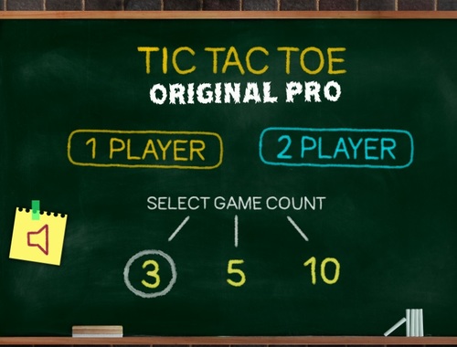 Gioco Tic tac toe originale pro .