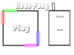 Gioco Neon Pong 1