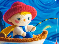 Gioco Jigsaw Puzzle: Starry Night Fishing