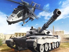 Gioco Strategy of war. Tanks and helicopters