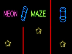 Gioco Neon Car Maze