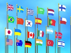 Gioco Flag Puzzle Jam: Collect Flags