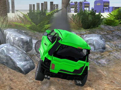 Gioco Crash test per l'auto .
