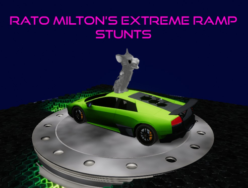 Gioco Rato Milton Extreme Ramp acrobazie .