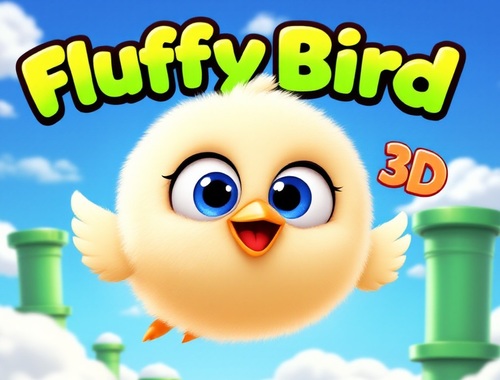 Gioco Fluffy Bird 3D.