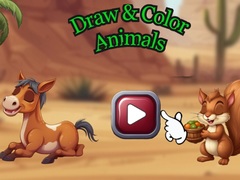 Gioco Draw & Color Animals