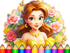 Gioco Coloring Book: Flower Dress Up