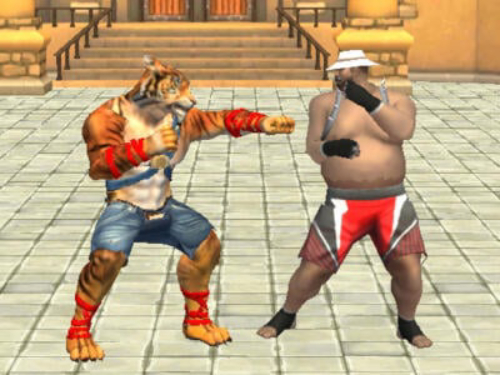 Gioco Bodybuilder Karate Fighting.