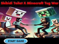 Gioco Skibidi Toilet X Minecraft Tug War