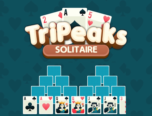 Gioco Tripesaks Solitaire.