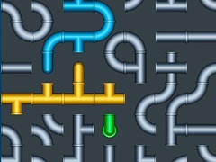 Gioco Connect The Pipes Water Puzzle