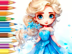 Gioco Coloring Book: Frozen Princess