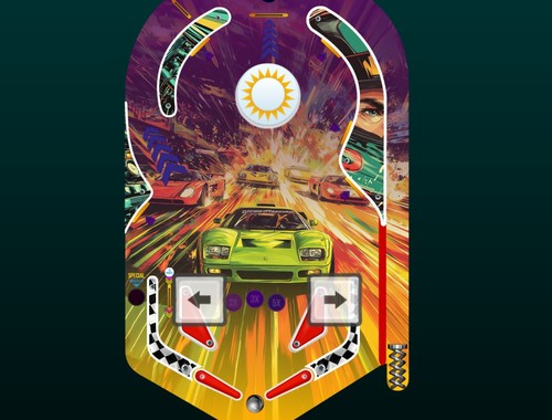 Gioco Pinball da corsa 