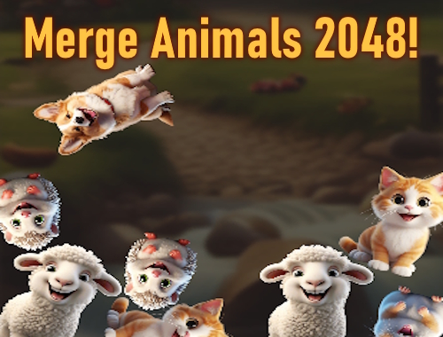 Gioco Unisci gli animali 2048! .